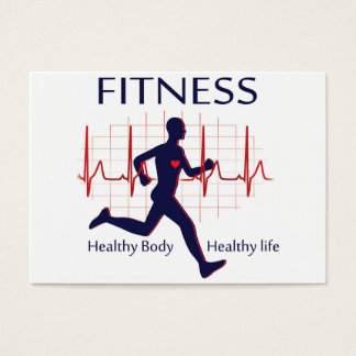 Cartes De Visite icône de fitness