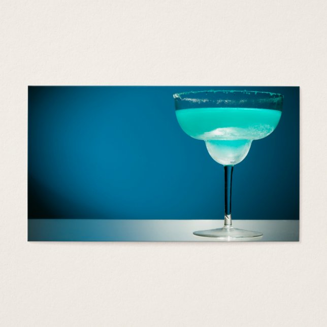 Cartes De Visite Icy Blue Margarita (Devant)