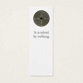 Cartes De Visite Il est résolu en marchant.