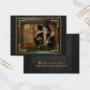 Cartes De Visite Illustration magique ACEO d'imaginaire de