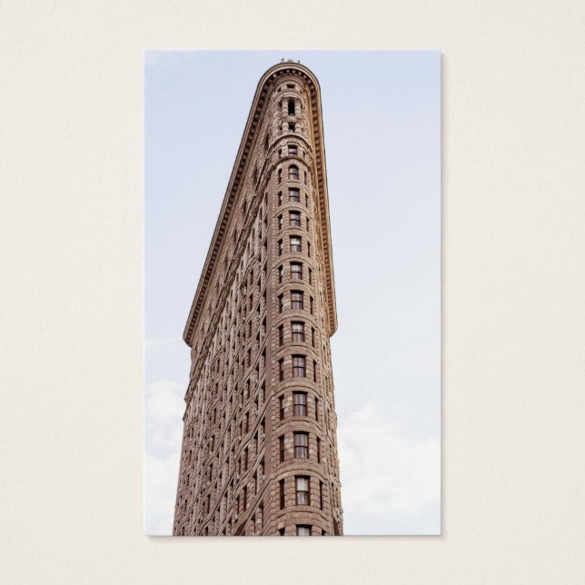Cartes De Visite immeuble Flatiron  (Devant)