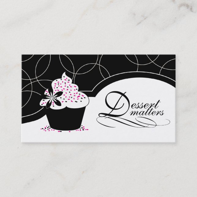 Cartes de visite impertinents de petit gâteau (Devant)