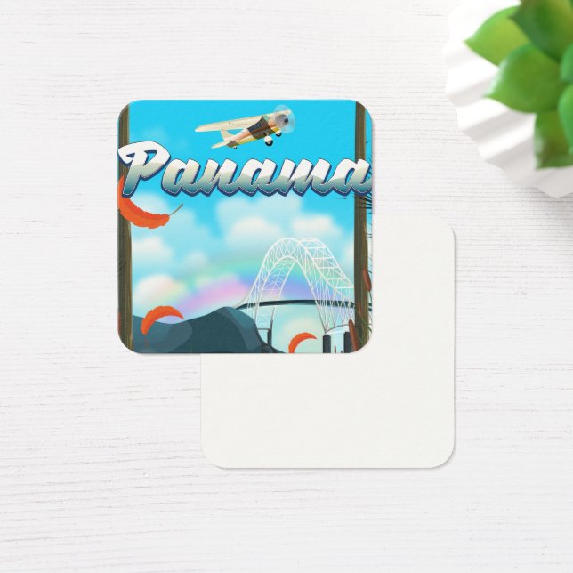 Cartes De Visite Impression de vacances sur la rivière Panama (Bureau)