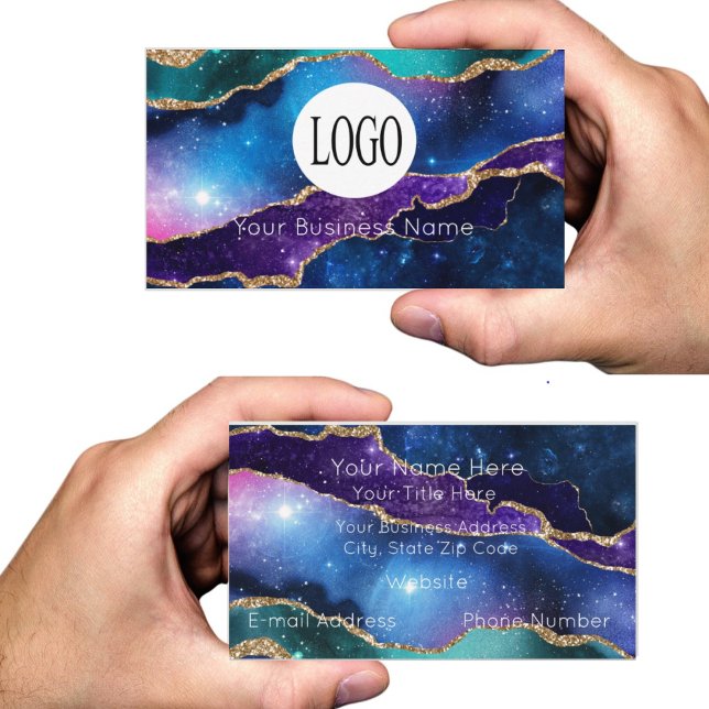 Cartes de visite imprimés personnalisés (Créateur téléchargé)