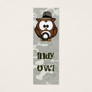 Cartes De Visite Indy owl