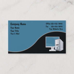 Cartes de visite informatiques