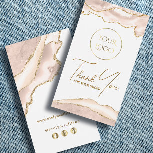 Cartes De Visite Insérez le paquet d'agrafes de roussissement ivoir