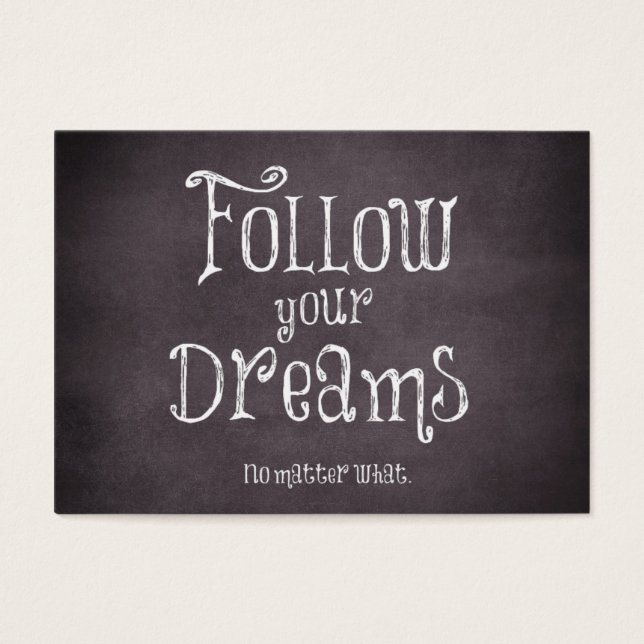 Cartes De Visite Inspiration Suivez votre devis Dreams (Devant)