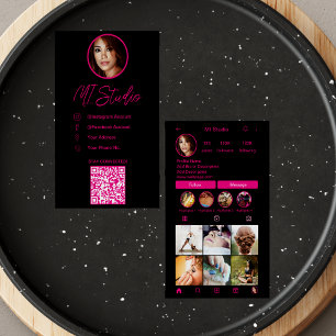 Cartes de visite Instagram, Influenceur, Esthétiqu