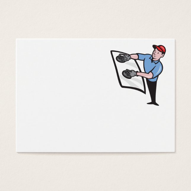 Cartes De Visite Installateur de verre automobile (Devant)