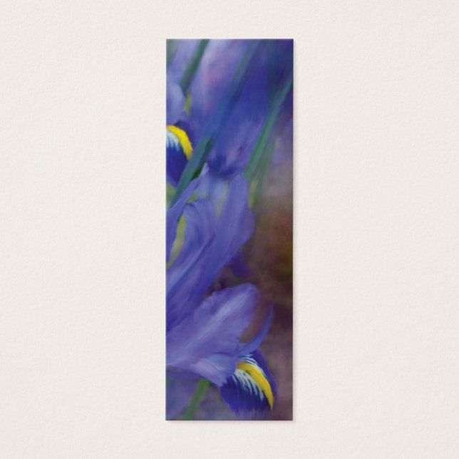 Cartes De Visite Iris Bouquet Signet (Devant)