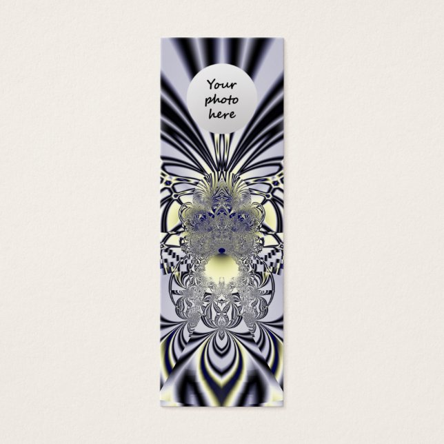 Cartes De Visite Iris pourpre (Devant)