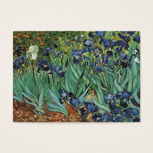 Cartes De Visite Irises Vincent van Gogh (Devant)