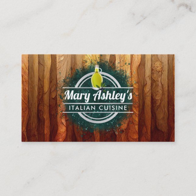 Cartes de visite italiens (Devant)