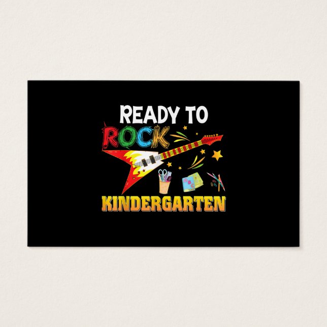 Cartes De Visite J'ai Ready To Rock (Devant)