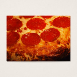 Cartes De Visite J'aime la pizza