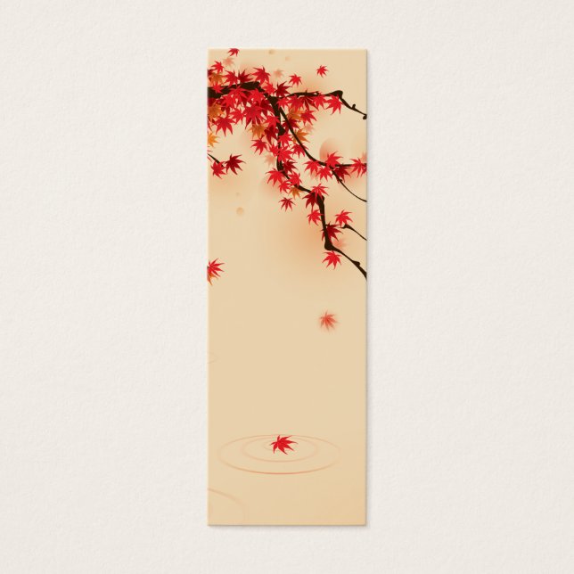Cartes De Visite Japonais Autumn (Devant)