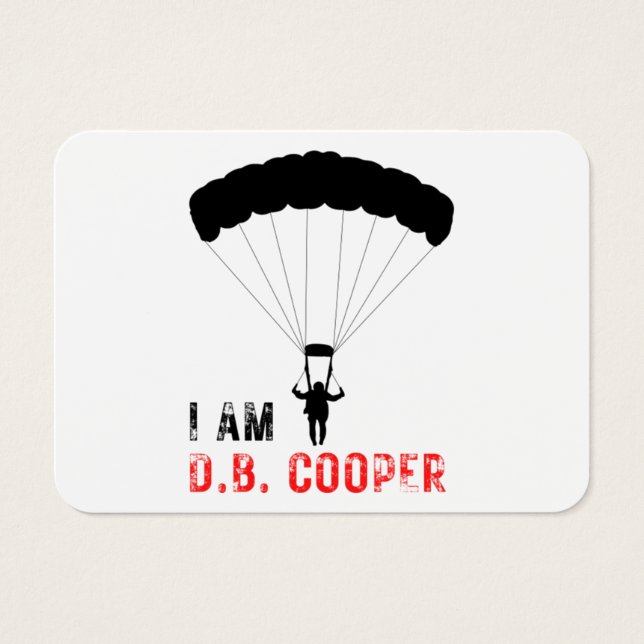 Cartes De Visite JE SUIS D.B. Cooper  (Devant)