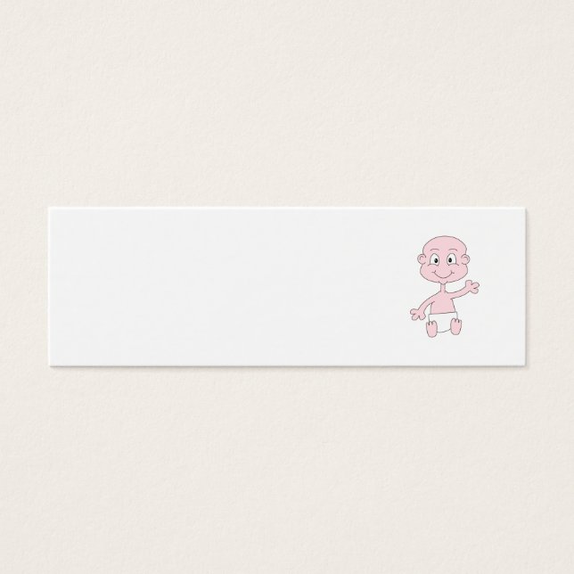 Cartes De Visite Je Veux Mignonne Bébé. (Devant)