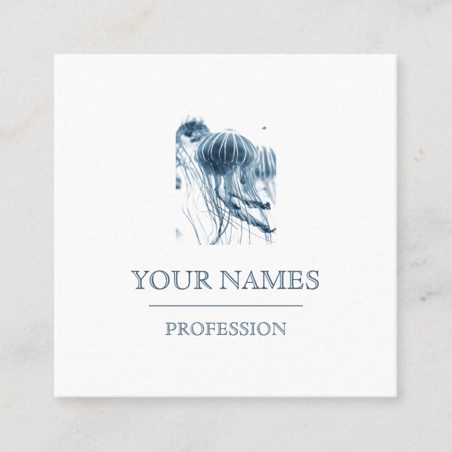  CARTES DE VISITE: JELLYFISH (Devant)