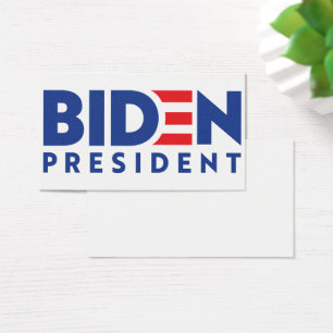 Cartes De Visite Joe Biden 2020 Biden pour le président