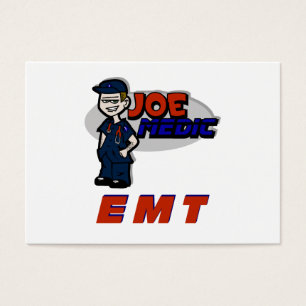 Cartes De Visite Joe EMT rouge