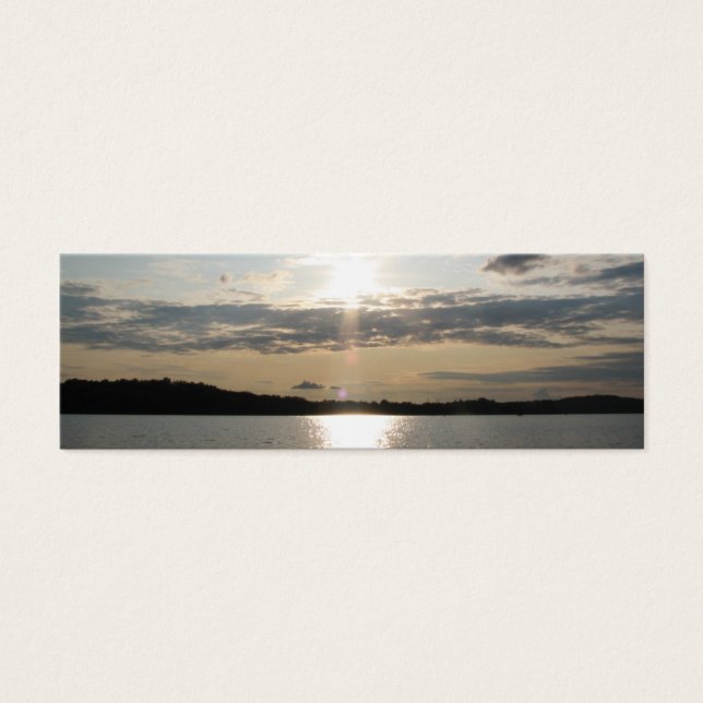Cartes De Visite Joli Signet Sunset (Devant)