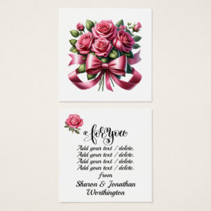 Cartes De Visite Jolie et élégante