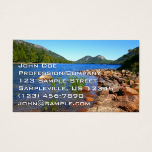 Cartes De Visite Jordan Pond II à Acadia National Park