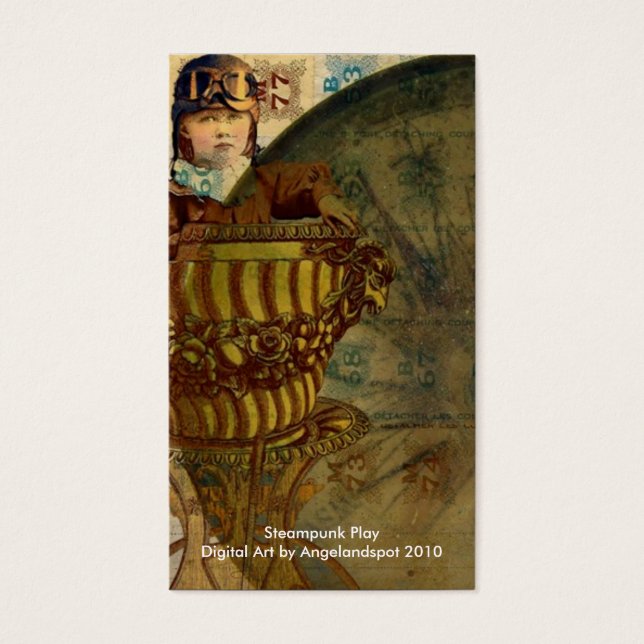 Cartes De Visite Jouer à la vapeur (Devant)