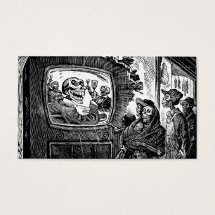 Cartes De Visite Jour des morts, Mexique. Circa 1949