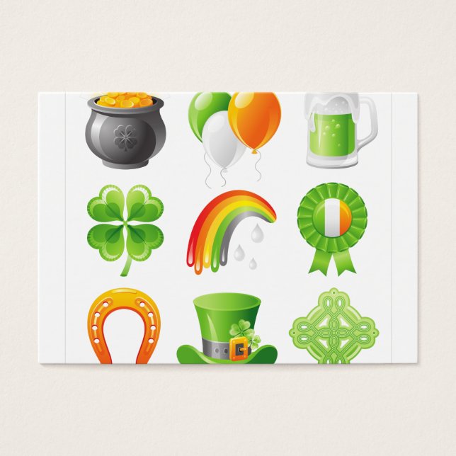 Cartes De Visite jour saint-patricks (Devant)