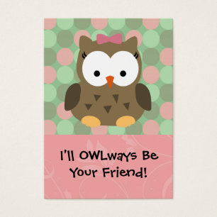 Cartes De Visite J'OWLways serai votre ami