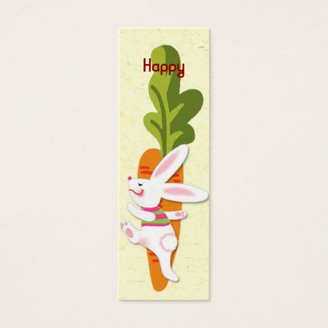 Cartes De Visite Joyeux Pâques ! Marque-page (Devant)