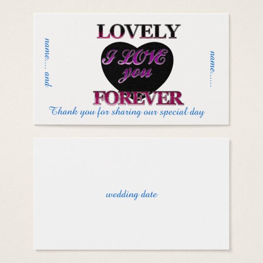 CARTES DE VISITE KALLISTAMOON - LOVE