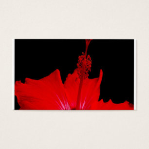 Cartes De Visite Ketmie rouge