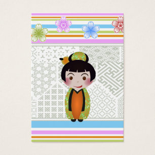 Cartes De Visite kokeshi noshi