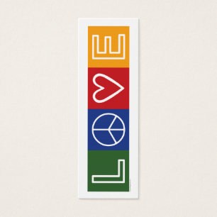 Cartes De Visite L-O-V-E - Signet -