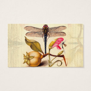 Cartes De Visite La faune de la libellule