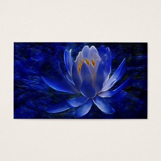 Cartes De Visite La fleur de Lotus et sa signification (Devant)