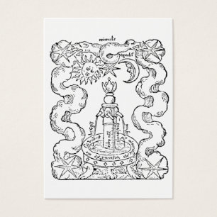 Cartes De Visite La fontaine alchimique