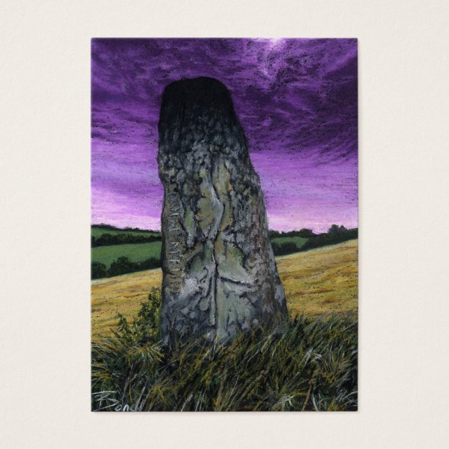Cartes De Visite La Pierre de Cuchulainn (Devant)