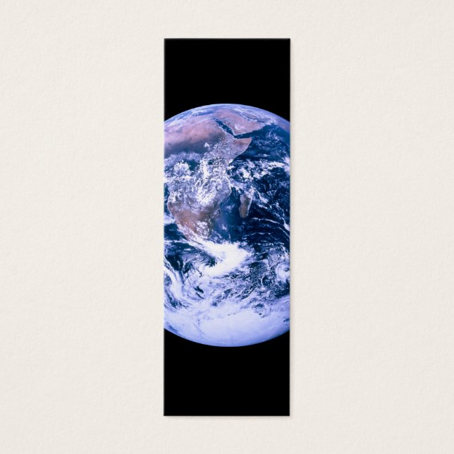 Cartes De Visite La Terre Vue De L'Espace (Devant)