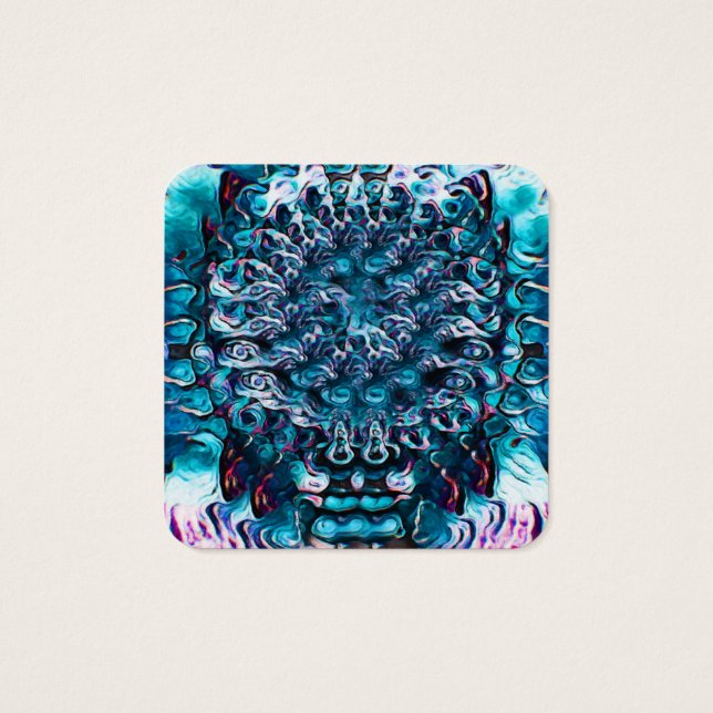 Cartes De Visite La tête de gorgon (Dos)