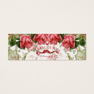 Cartes De Visite La Vie En Rose - Prix de la marchandise