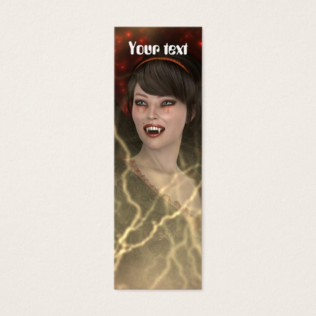 Cartes De Visite Lady Vamp (Devant)