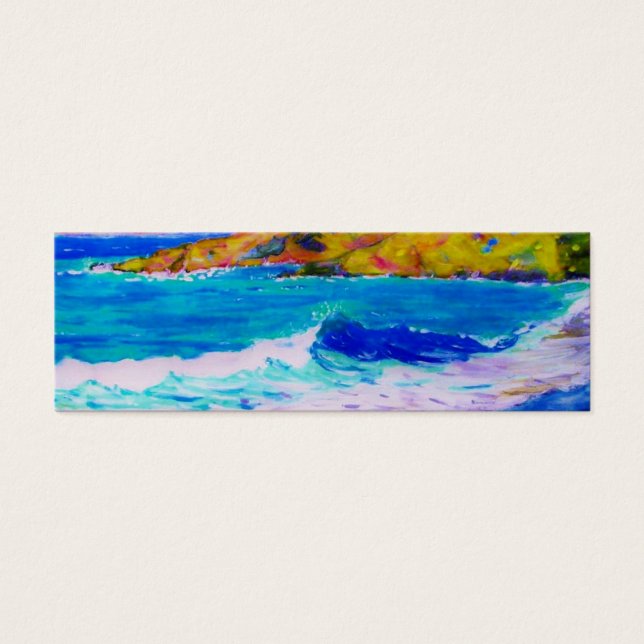 Cartes De Visite laguna beach splash art (Devant)