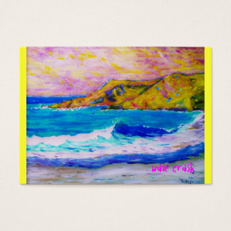 Cartes De Visite laguna plage vague