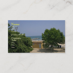 Cartes de visite Lake Michigan Shores