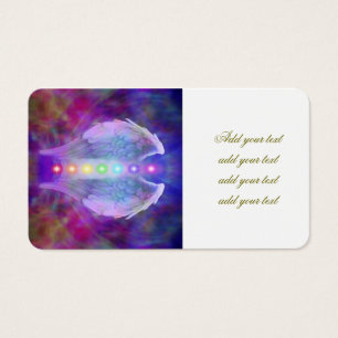 Cartes De Visite L'amour, chakra, ange, un dieu, guérisseur,